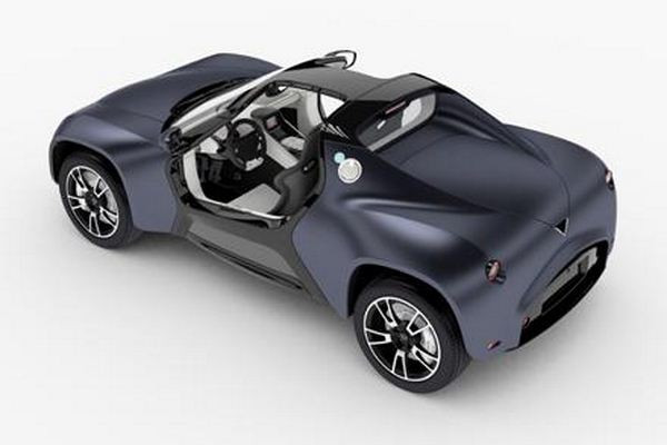 Venturi présente un véhicule sportif électrique surélevé