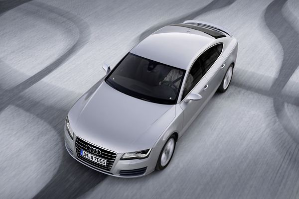 Première mondiale à Paris pour le nouveau coupé cinq portes A7 Sportback d'Audi