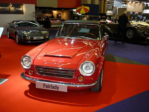 Nissan expose la saga des sportives Z à Rétromobile