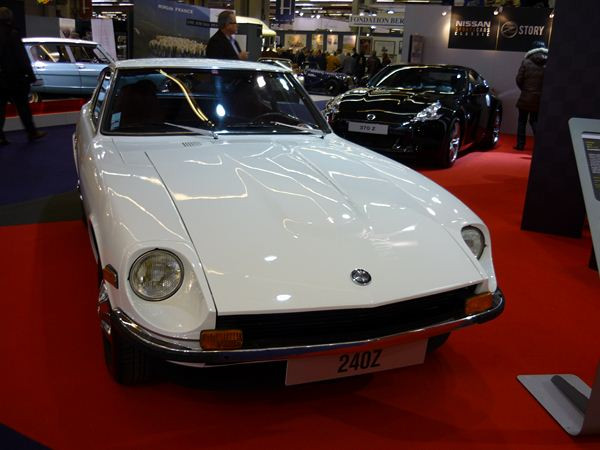 Nissan expose la saga des sportives Z à Rétromobile