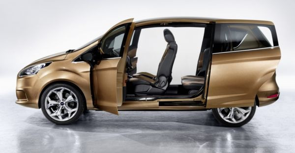 Ford dévoile un innovant minispace B-Max à Genève