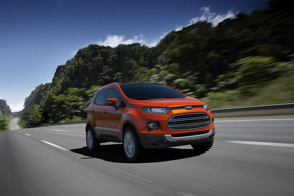 Ford dévoile le nouveau petit SUV EcoSport au salon de Delhi