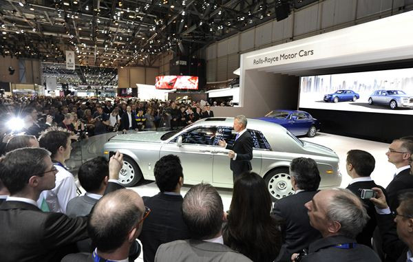 A bord de la nouvelle Rolls-Royce Phantom