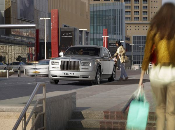 A bord de la nouvelle Rolls-Royce Phantom