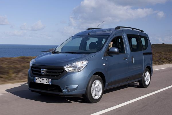 Le combispace cinq places Dacia Dokker se découvre