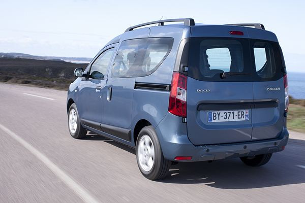 Le combispace cinq places Dacia Dokker se découvre