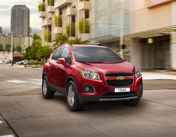 Le SUV Chevrolet Trax en première mondiale à Paris
