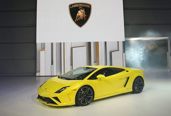 La Lamborghini Gallardo s'offre un restyling à Paris