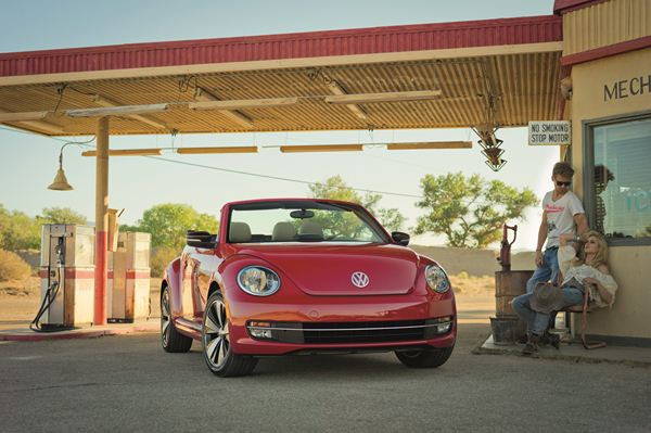 Première mondiale au salon de Los Angeles pour la Volkswagen Coccinelle Cabriolet