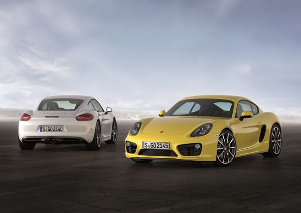 Première mondiale de la nouvelle Porsche Cayman au salon de Los Angeles