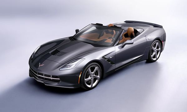 La Corvette Stingray et ses 450 ch en mode cabriolet à Genève