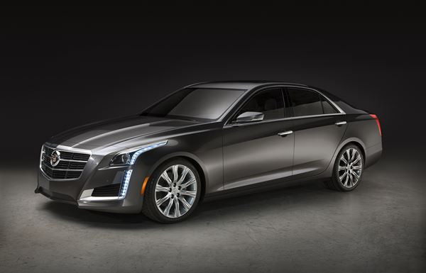 La nouvelle berline de luxe Cadillac CTS se découvre à New-York
