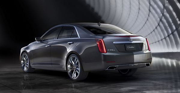 La nouvelle berline de luxe Cadillac CTS se découvre à New-York