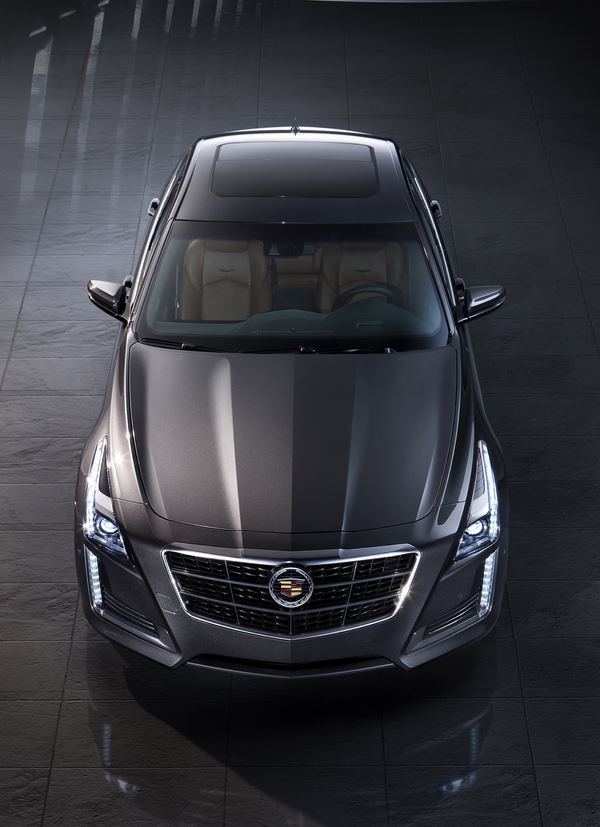 La nouvelle berline de luxe Cadillac CTS se découvre à New-York