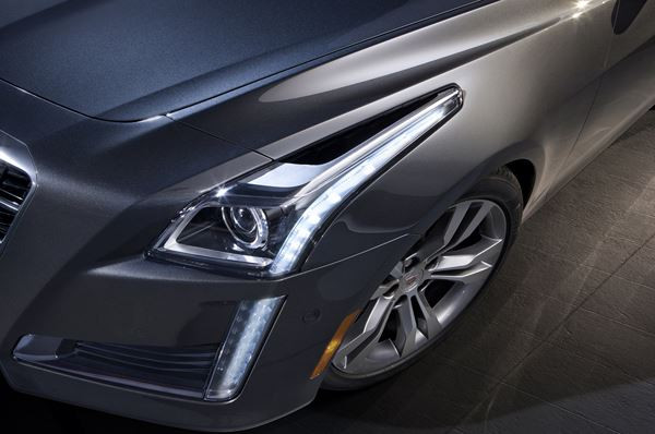 La nouvelle berline de luxe Cadillac CTS se découvre à New-York