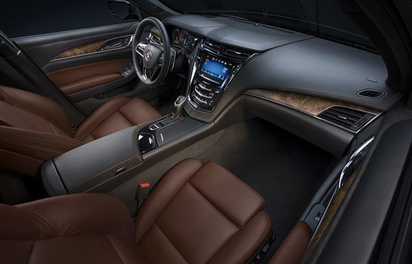La nouvelle berline de luxe Cadillac CTS se découvre à New-York