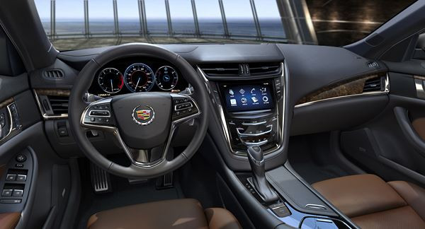 La nouvelle berline de luxe Cadillac CTS se découvre à New-York