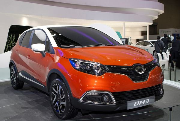 Renault Samsung Motors dévoile le crossover QM3 au salon de l’automobile de Séoul