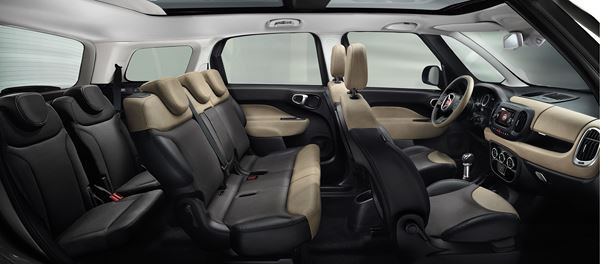 La Fiat 500L Living dévoilée pour le septième anniversaire de la famille 500
