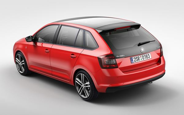 Une nouvelle berline compacte deux volumes Skoda Rapid Spaceback dévoilée à Francfort