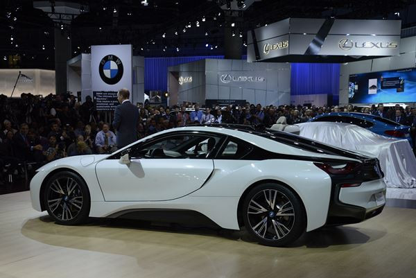 Dans les allées du salon automobile international de Los Angeles