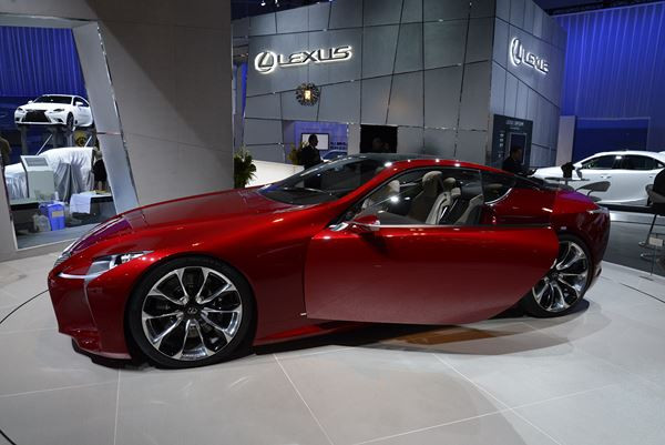 Dans les allées du salon automobile international de Los Angeles