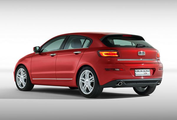 La Qoros 3 Hatch à hayon présentée à Genève
