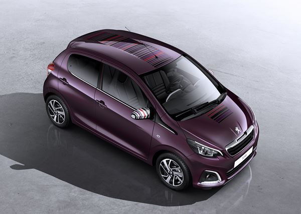La nouvelle Peugeot 108 affiche des lignes précises et des galbes harmonieux