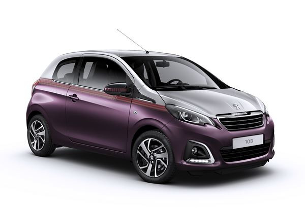 La nouvelle Peugeot 108 affiche des lignes précises et des galbes harmonieux