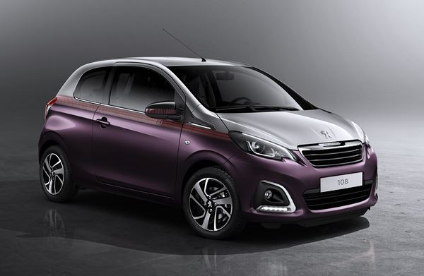 La nouvelle Peugeot 108 affiche des lignes précises et des galbes harmonieux