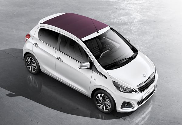 La nouvelle Peugeot 108 affiche des lignes précises et des galbes harmonieux