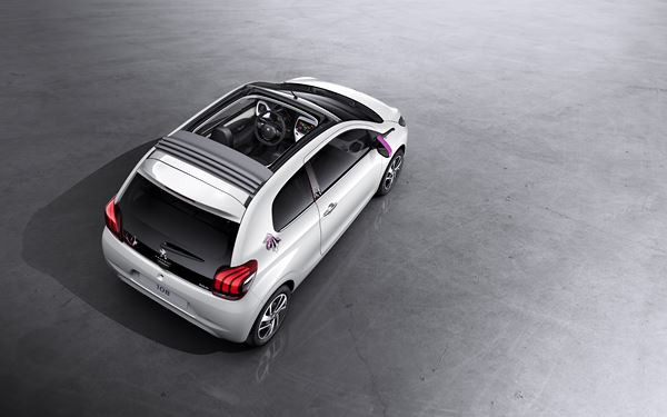 La nouvelle Peugeot 108 affiche des lignes précises et des galbes harmonieux