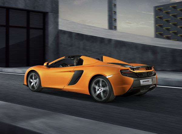 La McLaren 650S Spider se dévoile au salon de Genève