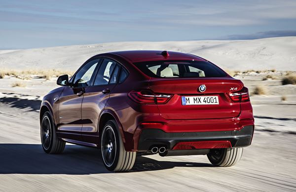 La nouvelle BMW X4 se dévoile au salon de New-York
