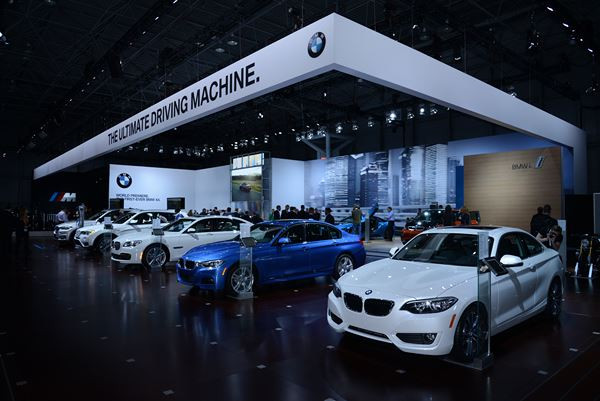 Le salon de l’automobile de New York ouvre ses portes au public américain