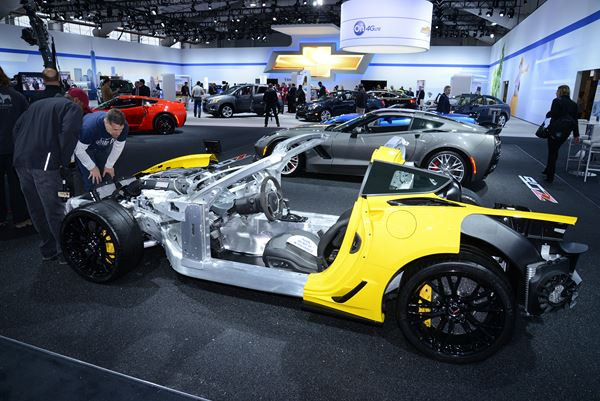 Le salon de l’automobile de New York ouvre ses portes au public américain