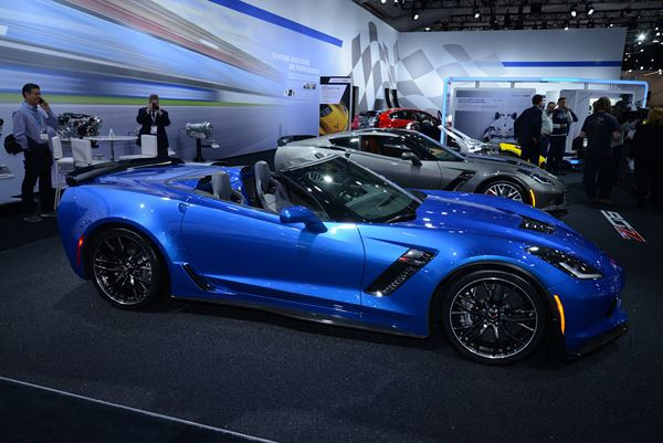 Le salon de l’automobile de New York ouvre ses portes au public américain