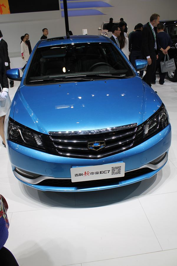 Dans les allées du salon de l'automobile de Pékin 2014