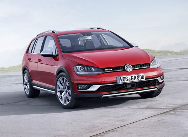 La Volkswagen Golf Alltrack prend un accent crossover entre break et SUV