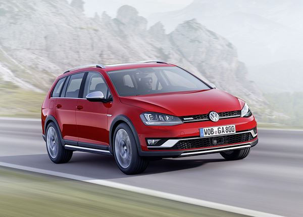 La Volkswagen Golf Alltrack prend un accent crossover entre break et SUV