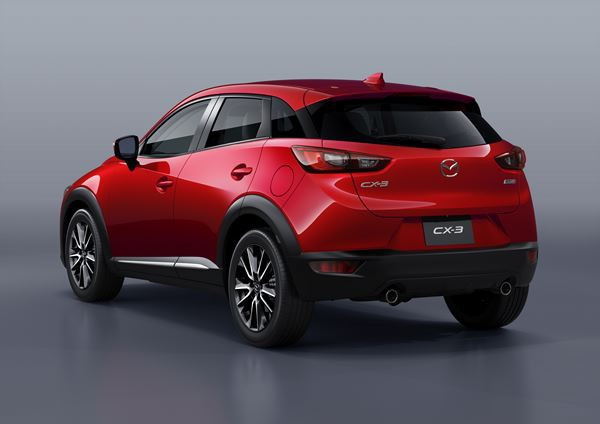 Le Mazda CX-3 se dévoile au salon automobile de Los Angeles