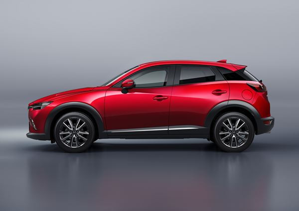 Le Mazda CX-3 se dévoile au salon automobile de Los Angeles