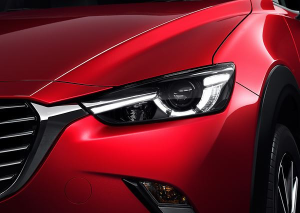 Le Mazda CX-3 se dévoile au salon automobile de Los Angeles