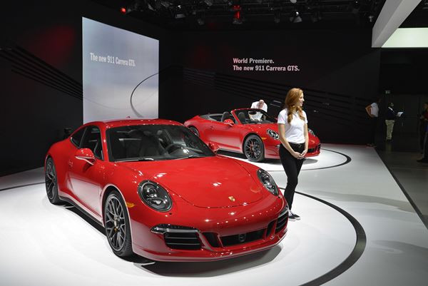 Dans les allées du salon automobile international de Los Angeles