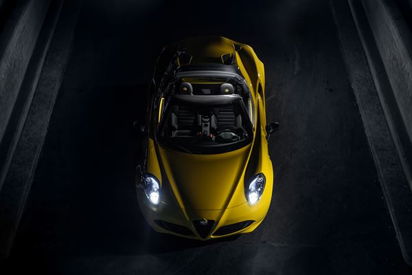 La nouvelle Alfa Romeo 4C Spider se dévoile à Détroit