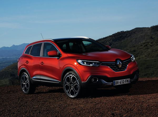 Le crossover compact Renault Kadjar prend la route du Captur