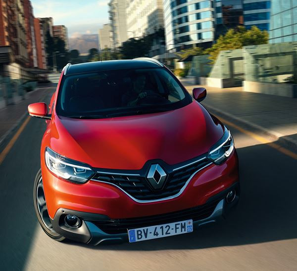 Le crossover compact Renault Kadjar prend la route du Captur