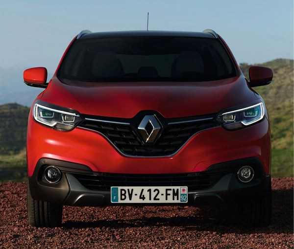 Le crossover compact Renault Kadjar prend la route du Captur