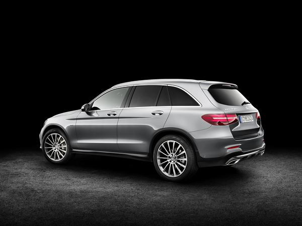 Le SUV de taille intermédiaire Mercedes GLC en approche