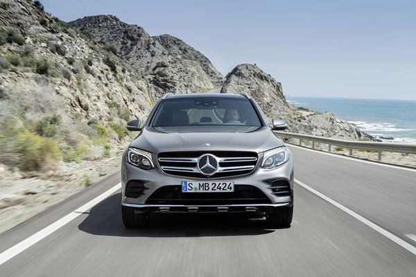 Le SUV de taille intermédiaire Mercedes GLC en approche